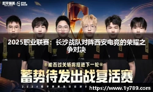 2025职业联赛：长沙战队对阵西安电竞的荣耀之争对决