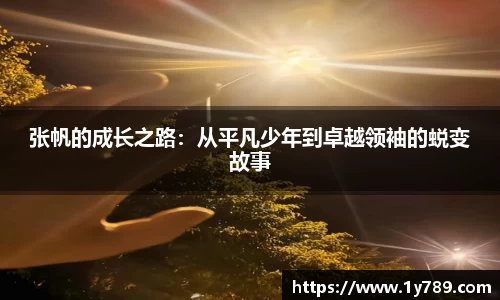 张帆的成长之路：从平凡少年到卓越领袖的蜕变故事